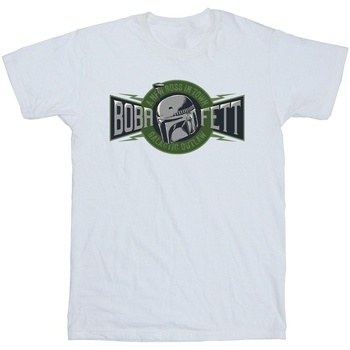 textil Niña Camisetas manga larga Star Wars: The Book Of Boba Fett New Outlaw Boss Blanco
