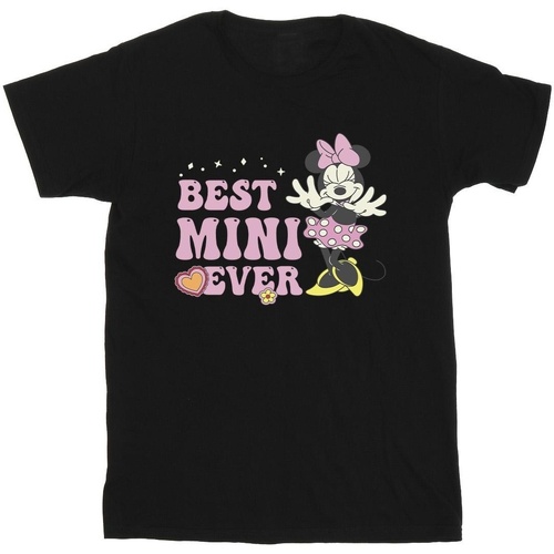 textil Hombre Camisetas manga larga Disney Best Mini Ever Negro