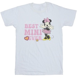 textil Hombre Camisetas manga larga Disney Best Mini Ever Blanco