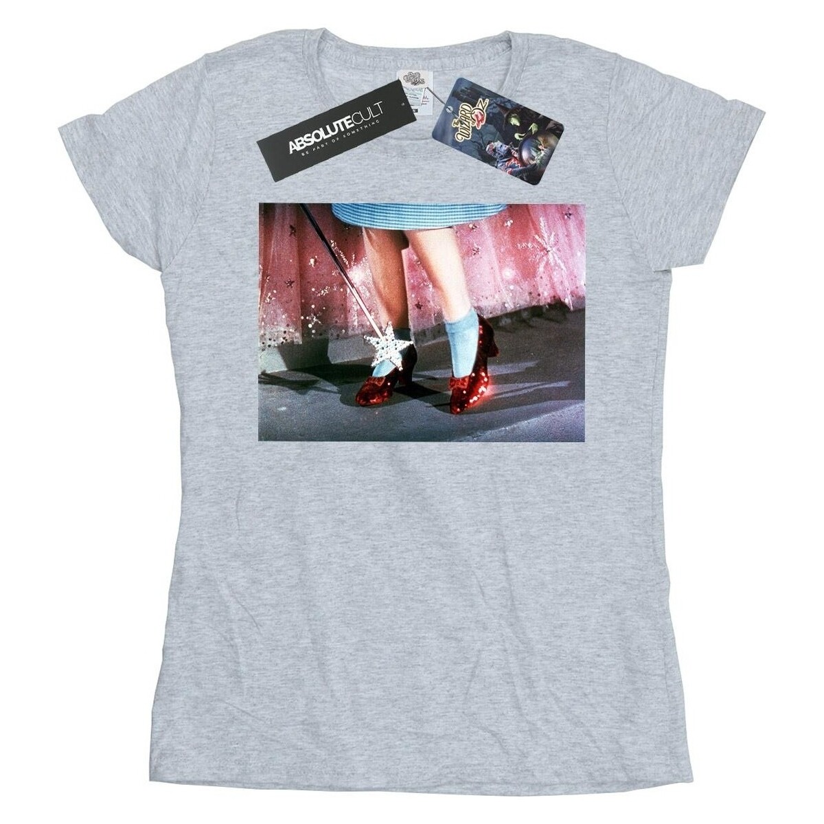 textil Mujer Camisetas manga larga The Wizard Of Oz There's No Place Like Home Gris