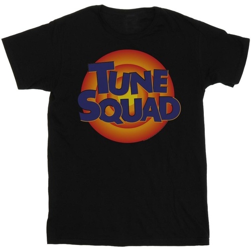 textil Niña Camisetas manga larga Space Jam: A New Legacy Tune Squad Logo Negro