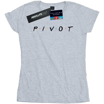 textil Mujer Camisetas manga larga Friends Pivot Logo Gris