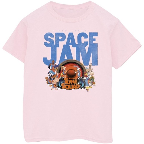 textil Niña Camisetas manga larga Space Jam: A New Legacy Tune Squad Rojo