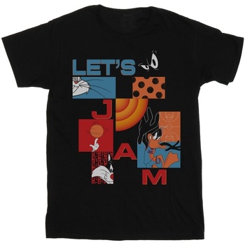 textil Niña Camisetas manga larga Space Jam: A New Legacy Jam Boxes Alt Negro