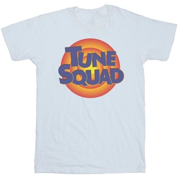 textil Mujer Camisetas manga larga Space Jam: A New Legacy Tune Squad Logo Blanco