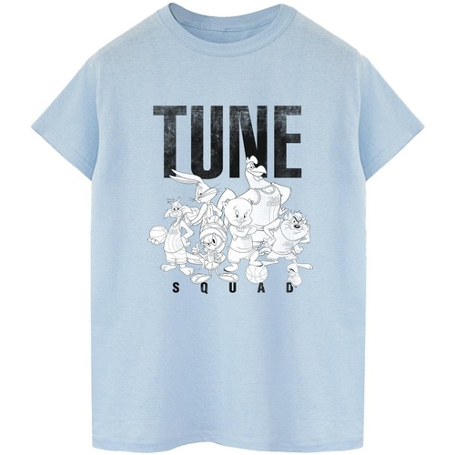 textil Mujer Camisetas manga larga Space Jam: A New Legacy Tune Squad Group Azul