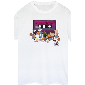 textil Mujer Camisetas manga larga Space Jam: A New Legacy Team Cassette Blanco