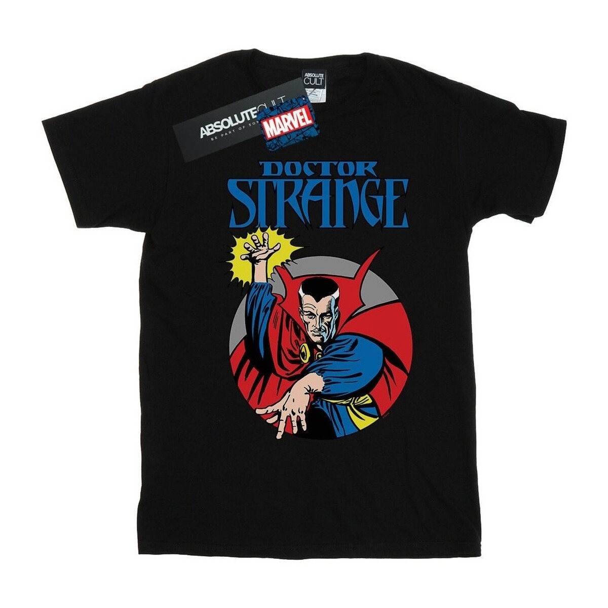 textil Hombre Camisetas manga larga Marvel Doctor Strange Circle Negro