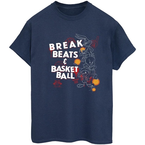 textil Mujer Camisetas manga larga Space Jam: A New Legacy Break Beats & Basketball Azul