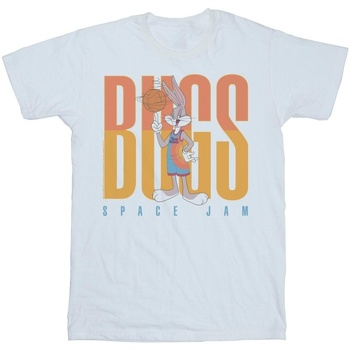 textil Mujer Camisetas manga larga Space Jam: A New Legacy Bugs Bunny Basketball Spin Blanco