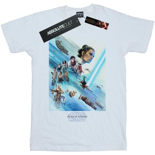 textil Niño Camisetas manga corta Star Wars: The Rise Of Skywalker Resistance Poster Blanco