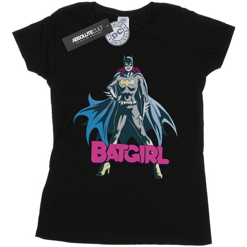 textil Mujer Camisetas manga larga Dc Comics Batgirl Pose Negro
