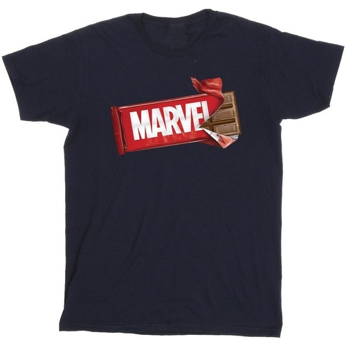 textil Hombre Camisetas manga larga Avengers, The (Marvel) Marvel Chocolate Azul