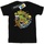 textil Niño Camisetas manga corta Dc Comics Teen Titans Go Waffle Mania Negro