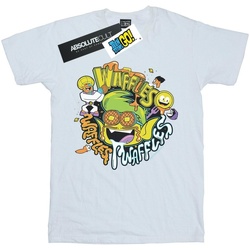 textil Niño Camisetas manga corta Dc Comics Teen Titans Go Waffle Mania Blanco
