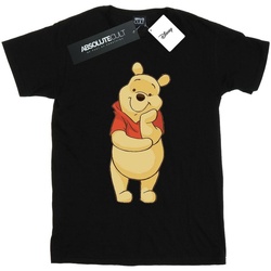 textil Niño Camisetas manga corta Disney Winnie The Pooh Cute Negro