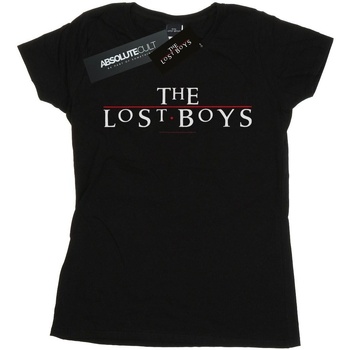 textil Mujer Camisetas manga larga The Lost Boys Text Logo Negro