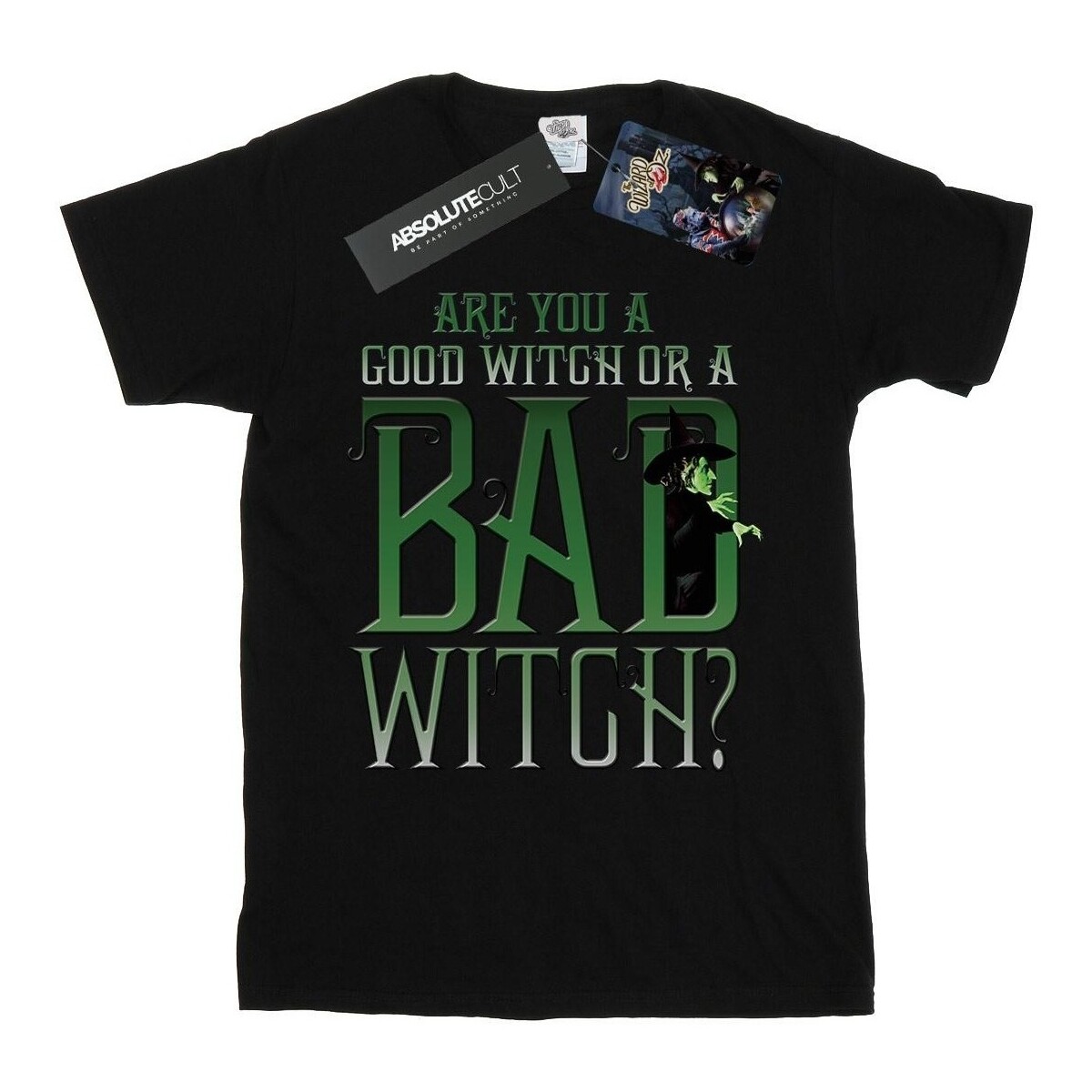 textil Niño Camisetas manga corta The Wizard Of Oz Good Witch Bad Witch Negro
