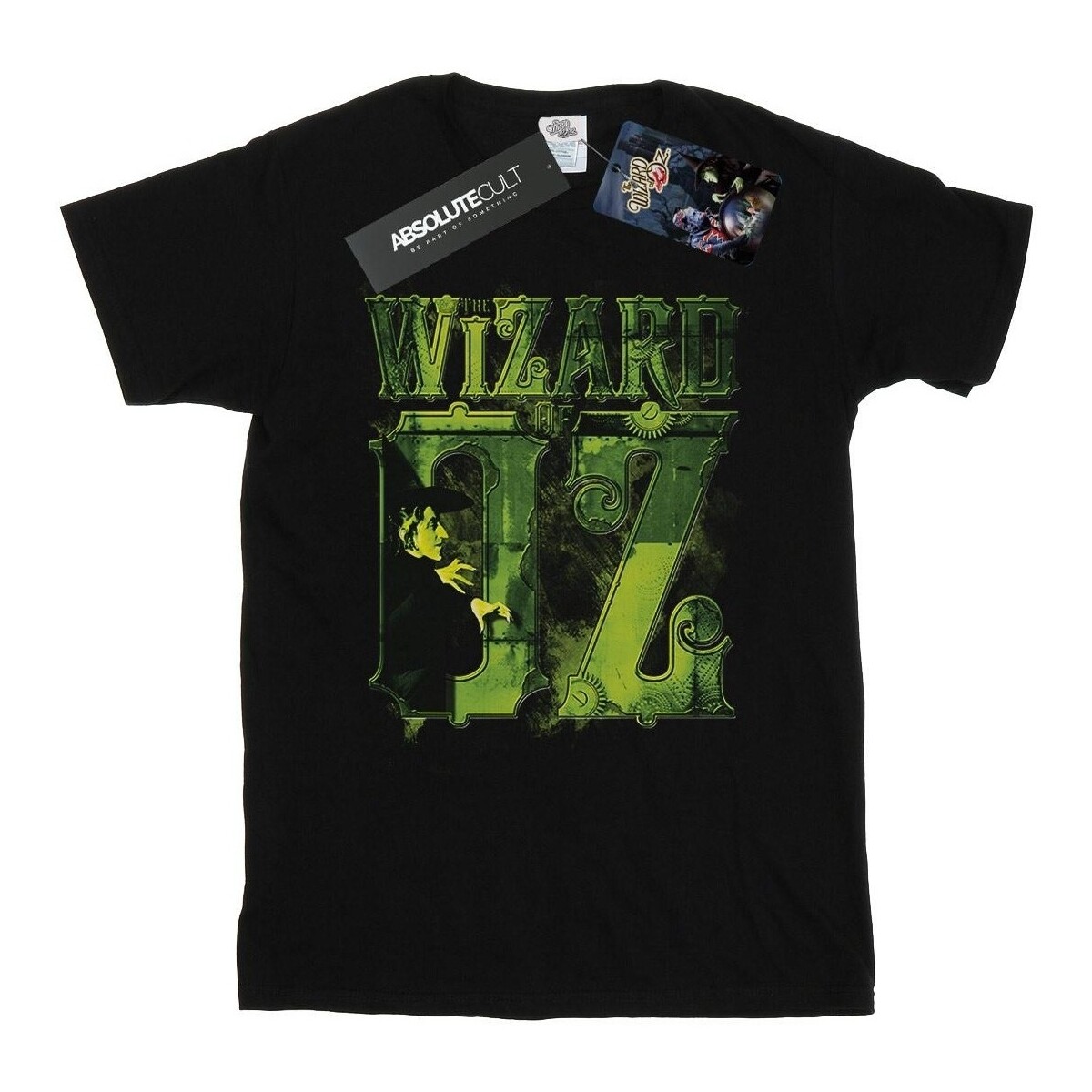 textil Niño Camisetas manga corta The Wizard Of Oz Wicked Witch Logo Negro