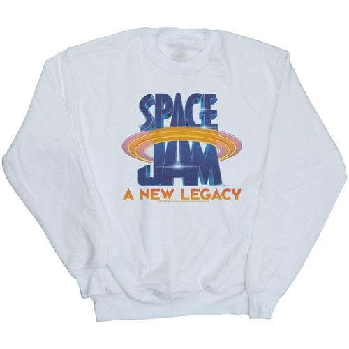 textil Hombre Sudaderas Space Jam: A New Legacy Movie Logo Blanco