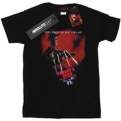 textil Hombre Camisetas manga larga A Nightmare On Elm Street Freddy's Dead Negro
