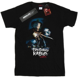 textil Hombre Camisetas manga larga A Nightmare On Elm Street Turkish Movie Poster Negro