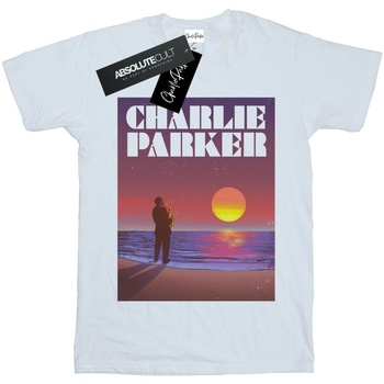 textil Hombre Camisetas manga larga Charlie Parker Into The Sunset Blanco