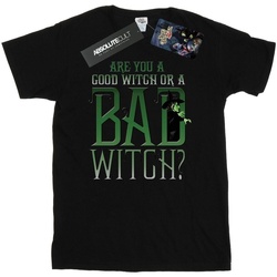 textil Mujer Camisetas manga larga The Wizard Of Oz Good Witch Bad Witch Negro