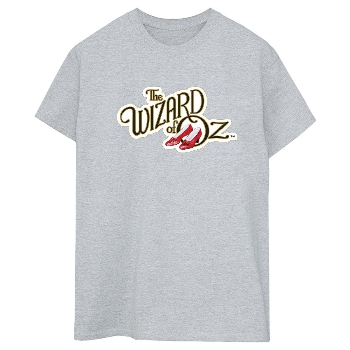textil Mujer Camisetas manga larga The Wizard Of Oz Shoes Logo Gris