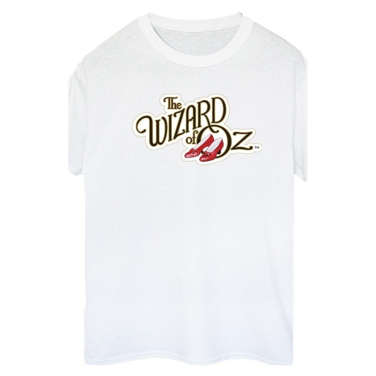 textil Mujer Camisetas manga larga The Wizard Of Oz Shoes Logo Blanco