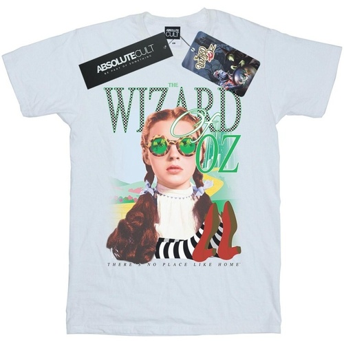 textil Mujer Camisetas manga larga The Wizard Of Oz No Place Checkerboard Blanco