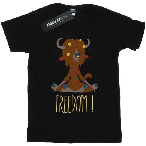 textil Mujer Camisetas manga larga Disney Zootropolis Yak Freedom Negro