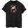 textil Mujer Camisetas manga larga Dc Comics Harley Quinn Joker Patch Negro