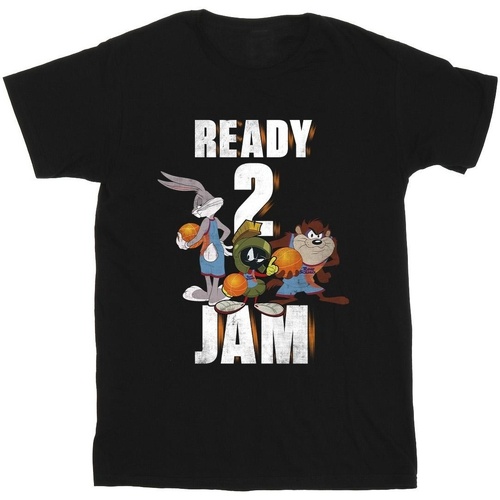 textil Hombre Camisetas manga larga Space Jam: A New Legacy Ready 2 Jam Negro