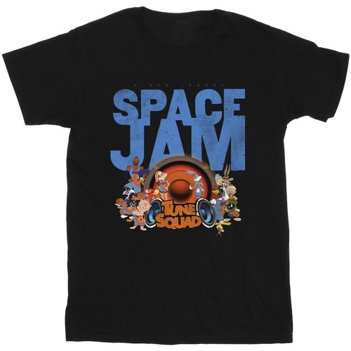 textil Hombre Camisetas manga larga Space Jam: A New Legacy Tune Squad Negro