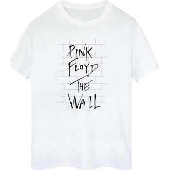 textil Mujer Camisetas manga larga Pink Floyd The Wall Blanco