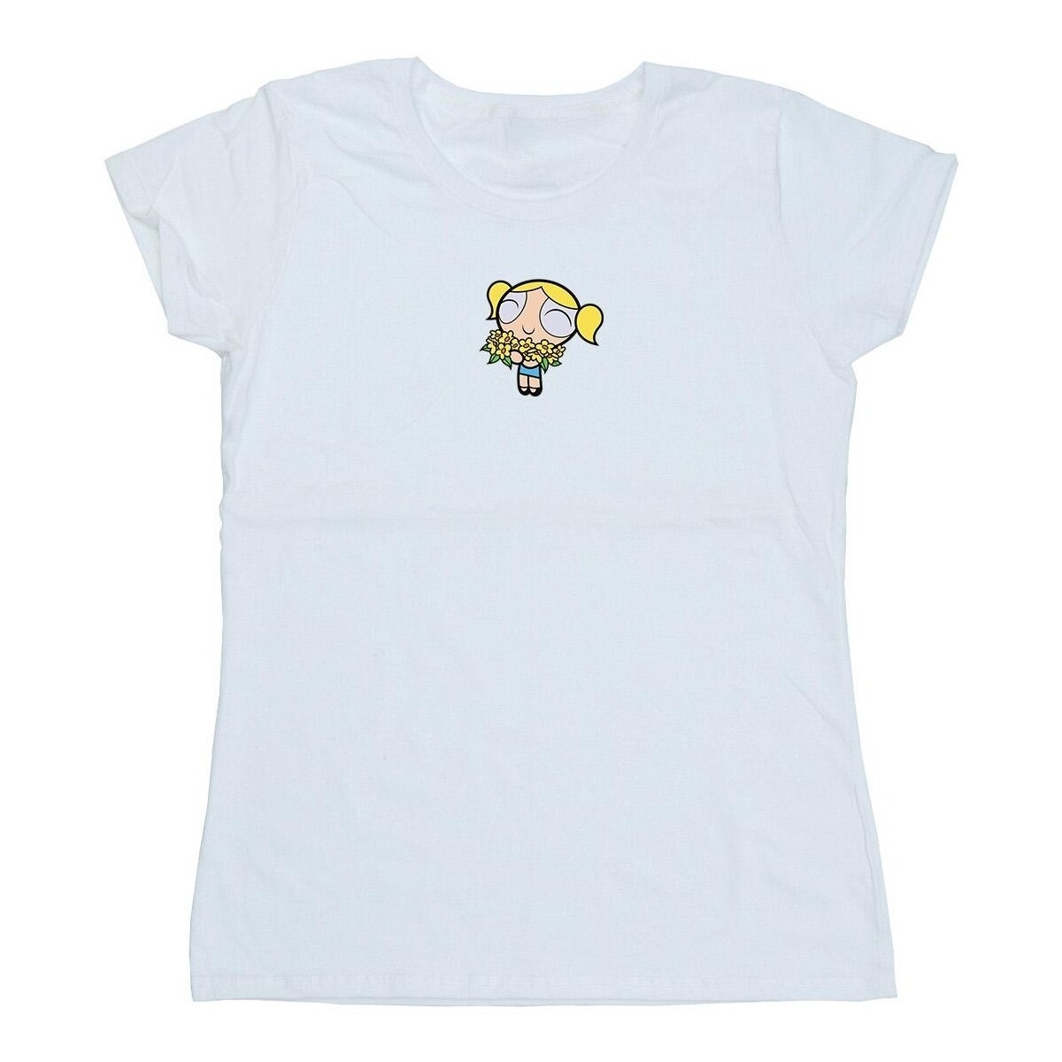 textil Mujer Camisetas manga larga The Powerpuff Girls BI51888 Blanco