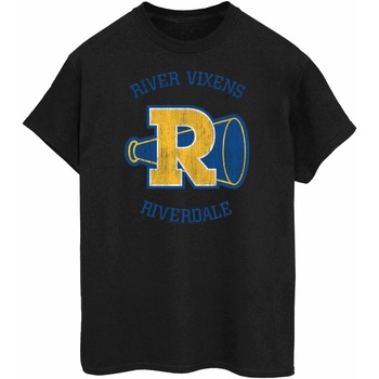 textil Mujer Camisetas manga larga Riverdale River Vixens Negro