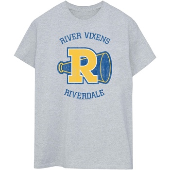 textil Mujer Camisetas manga larga Riverdale River Vixens Gris