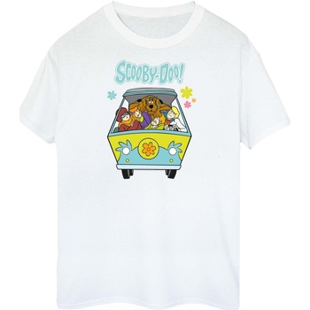 textil Mujer Camisetas manga larga Scooby Doo Mystery Machine Group Blanco