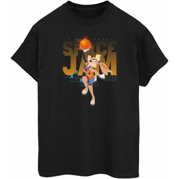 textil Mujer Camisetas manga larga Space Jam: A New Legacy Lola Basketball Fade Negro