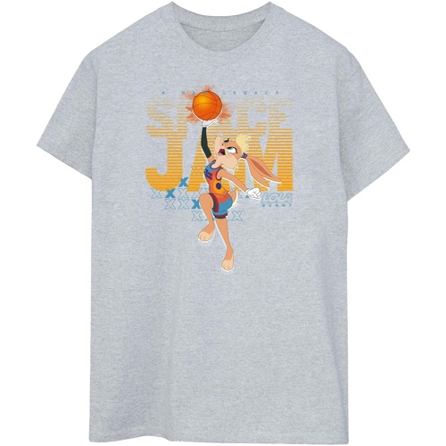 textil Mujer Camisetas manga larga Space Jam: A New Legacy Lola Basketball Fade Gris