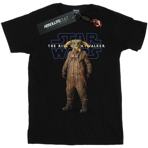 textil Hombre Camisetas manga larga Disney The Rise Of Skywalker Boolio Negro