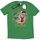 textil Hombre Camisetas manga larga Dessins Animés Christmas Surprise Verde