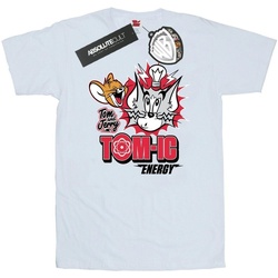 textil Hombre Camisetas manga larga Dessins Animés Tomic Energy Blanco