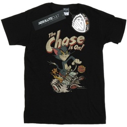 textil Hombre Camisetas manga larga Dessins Animés The Chase Is On Negro