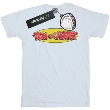 textil Hombre Camisetas manga larga Dessins Animés Inline Logo Blanco