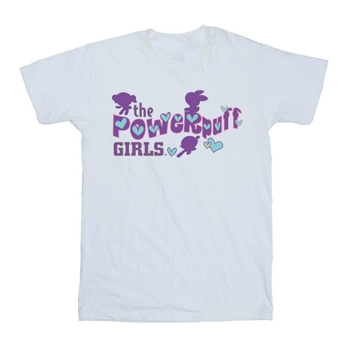 textil Mujer Camisetas manga larga The Powerpuff Girls BI52121 Blanco