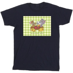 textil Hombre Camisetas manga larga Dessins Animés Breakfast Buds Azul