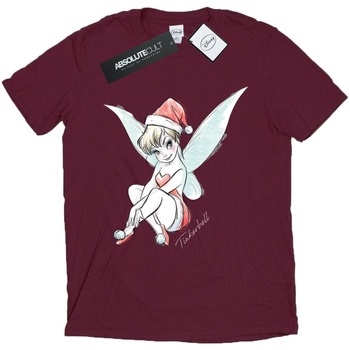 textil Hombre Camisetas manga larga Disney Tinkerbell Christmas Fairy Multicolor